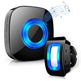 PHYSEN Sensor de Movimiento Inalámbrico con Alarma Sonora