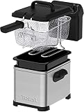 Tefal Family Pro Access FR5030 - Freidora semiprofesional de 4,0 L, 3000 W, depósito de aceite extraíble, tecnología de zonas de refrigeración, fácil limpieza, patatas fritas crujientes, acero