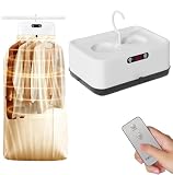 Sadodo Pequeña secadora eléctrica portátil, 600 W, mini secadora con temporizador, secador de aire caliente UV, pequeño secador de bomba de calor para apartamento, hogar, viajes, ropa eléctrica