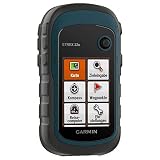 Garmin ETREX 22x GPS de Mano con Pantalla Color de 2.2 pulgadas y Mapa TopoActive preinstalado, Color Azul negro