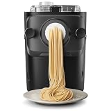 Philips Máquina Para Hacer Pasta 7000 Series - Tecnología ProExtrude, Pesaje Automático, Completamente Automático, 8 Discos Para Dar Forma, Negro (HR2665/93)