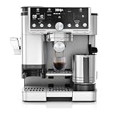 Ninja Luxe Pro, Cafetera 3 en 1, con Molinillo y Espumador, Plata