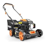FUXTEC Cortacésped de Gasolina FX-RM4180 • 40,6 cm • cesto 45 L