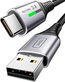 INIU Cable USB A a USB C, 2m QC 3,1A Cable Carga Rapida USB Tipo C Cargador