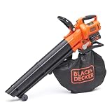 BLACK+DECKER Soplador Aspirador triturador sin Cable 36 V, BCBLV3625L1-QW