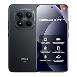 XIAOMI REDMI Note 15 Pro+ 5G - Smartphone de 8+256GB, Pantalla AMOLED 6,83' 1.5K AMOLED, Snapdragon 7s Gen 4, cámara de 200 MP, Hypercharge 100W, Cargador no Incluido, Negro (Versión ES)