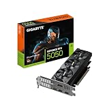 GIGABYTE GeForce RTX 5050 OC Low Profile 8G Tarjeta Gráfica - 8GB GDDR6, 128bit, PCI-E 5.0, 2587MHz Frecuencia del núcleo, 2 x DP, 2 x HDMI, NVIDIA DLSS 4, GV-N5050OC-8GL