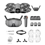 DJI Neo 2 Motion Fly More Combo, dron 4K para principiantes, experiencia de vuelo FPV, transmisión de vídeo estable con transmisor digital, 3 baterías