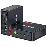 GMKtec Mini PC Ryzen 7 7730U(Superior al Ryzen 7 5825U) (8 núcleos / 16 Hilos,hasta 4,5 GHz), 16GB RAM+512G SSD PCIe, M5 Ultra Mini Ordenador, Triple Display 4K, WiFi 6E/USB 3.2/USB-C/LAN Dual 2.5GbE
