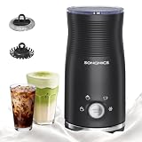SONGMICS Espumador de Leche Eléctrico 4 en 1, 300 ml