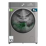 Cecotec Lavadora Secadora 8-5Kg Bolero Wash&Dry 8590 Inverter Steel Max. 1400RPM, 16 Programas, Motor Inverter Plus, Lava con Vapor, Lavado y Secado Inteligente, Estirilización y Goma Antibacteriana