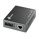 TP-Link MC210CS - Convertidor de Medios Gigabit, Fibra hasta 15 km y RJ45 | Diseño Fiable y Compacto. Fácil de Configurar. Alta Compatibilidad. Rendimiento Estable.