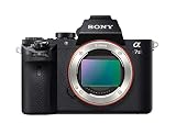 Sony Alpha 7 II - Cámara evil de fotograma completo (24.3 Megapíxeles, enfoque automático híbrido rápido, estabilización de imagen óptica de 5 ejes, grabación de vídeos en formato XAVC S), negro