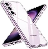 ivoler Anti-Amarillo Clara Funda para Samsung Galaxy S23+ 5G / S23 Plus 5G, Carcasa Bumper Teléfono Antigolpes Transparente, [Protección de Cámara] Silicona Anti-arañazos PC Duro Case