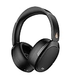 Edifier WH950NB Auriculares con Cancelación Activa del Ruido, Hi-Res Audio, LDAC, Bluetooth 5.3, 55H de Autonomía, Emparejamiento Rápido Google para Android, Conexión para Dos Dispositivos, App, Negro