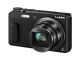 Panasonic Lumix DMC-TZ58 Cámara compacta 16 MP 1/2.33' Mos 4608 x 3456 Pixeles Negro - Cámara Digital (16 MP, 4608 x 3456 Pixeles, Mos, 20x, Full HD, Negro)