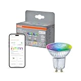 OSRAM SMART+ Foco LED RGB PAR16 (pack de 2, GU10, 5W) – 16M colores – luz