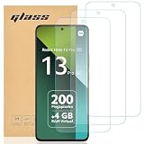 Totill [3 Unidades Protector de Pantalla para Xiaomi Redmi Note 13 Pro 4g / 5g, Cristal Templado para Xiaomi Redmi Note 13 Pro 4g / 5g Fácil Instalación, Vidrio templado 9H,Alta Definicion,Anti-Araña