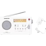 PR-D7/WH Radio Portátil SANGEAN PR-D7 Color Blanco, Digital, AM/FM