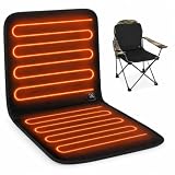 Cojín de asiento con calefacción por USB, 3 niveles de calor, para