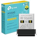 TP-Link ARCHER TX1U NANO - Adaptador WiFi USB, AX300, 300 Mbps, WiFi 6 | Actualiza tu PC con WiFi 6. Instalación Plug & Play. Conexión Estable. Compatible con Windows y macOS.
