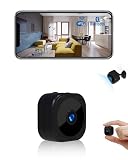 AOBOCAM Camara Espia,1080P Bluetooth Mini WiFi (2.4GHz) Cámara para Ver En El Movil, Interior/Exterior Mini Cámaras De Vigilancia inalambricas con Visión Nocturna Detección De Movimiento