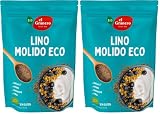 El Granero Integral - Vita Seeds Lino Molido BIO - 300 g - Fuente de Proteínas y Ácidos Grasos Omega-3 - Rico en Fibra y Antioxidantes - Regula el Azúcar en la Sangre - Apto para Veganos