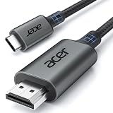 Acer Cable USB C a HDMI 4K@60Hz, Thunderbolt 3/4 Cable
