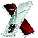 ivoler Funda para Xiaomi 13T / Xiaomi 13T Pro, Carcasa Protectora Antigolpes Transparente con Cojín Esquina Parachoques, Suave TPU Silicona Caso Delgada Anti-Choques Case