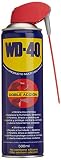 WD-40 34198 Producto Multi-Uso Doble Acción - Spray 500 ml - Aplicación Amplia o Precisa, Lubrica, Afloja, Protege del Óxido, Dieléctrico, Limpia Metales y Plásticos y Desplaza la Humedad