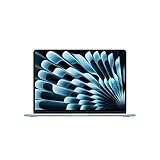 Apple MacBook Air de 13,6 Pulgadas con Chip M5: Pantalla Liquid Retina, CPU de 10 núcleos, GPU de 10 núcleos, 24 GB de Memoria unificada, 1 TB de SSD, Wi-Fi 7,Teclado portugués; Azul Cielo