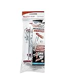 fischer - Tacos Compatibles con Placas de Yeso PLADUR® DuoTec, tornillos y soporte tv 10 mm, Bolsa 6 uds tacos + 6 uds Tornillos