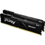 Kingston FURY Beast 64GB (2x32GB) 3200MHz DDR4 CL16 Memoria para Ordenadores de sobremesa Kit de 2 KF432C16BBK2/64