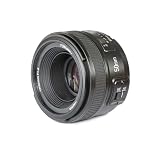 Yongnuo YN50MM - Objetivo para cámaras Nikon DSLR (f/1.8, 58 mm, AF/MF), Negro