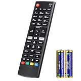 Universal para Mando LG Smart TV, Mando a Distancia para Televisión LG | Pilas Incluidas, Mando Universal TV para Original LG, AKB75095308 Remote, Garantía De 1 Año, Botones Sensibles