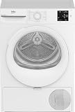 Beko BMT73EW - Secadora de ropa independiente, 7 kg, clase D, pantalla digital, 12 programas, Steam Therapy, motor de 10 años, color blanco - 84,6 x 59,8 x 54,5 cm (alto x ancho x profundidad)