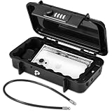 Caja Fuerte Portátil Multiusos Gran Capacidad ABS Antigolpes sin Llave Ideal para Seguridad y Almacenamiento Mini Caja Seguridad Camuflada para Uso Diario o Viajes