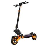 Monopatín Eléctrico Kamikaze K1 Plus Homologado DGT (VMP) – Motor 1000W, Batería 48V 20Ah, Autonomía hasta 80 km, Velocidad 20 km/h, Ruedas 10', Suspensión, Doble Freno de Disco, IPX5, Negro