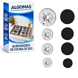ALGOMAS® Quemadores de Gas | Aleación Resistente y Llama Estable | Mejora Rendimiento | Repuesto para Uso Diario | Compatibles con Bosch Balay Teka Siemens