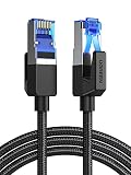 UGREEN Cat 8 Cable Ethernet Red RJ45 Super Velocidad 40Gbps 2000MHz (5M)