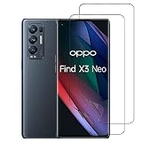 Stejnhge [2 Piezas] Protector Pantalla para Find X3 Neo (6.55')