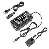 NP-FW50 Batería Ficticia AC-PW20 Adaptador de Alimentación CA Kit