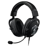 Logitech G Pro X SE Auriculares Gaming con Cable Micrófono, Negro | Auriculares PS4 y PS5 con mic desmontable, DTS Headphone:X 7.1, para PC, Xbox One, Xbox Series X|S, PS5 y PS4, DAC USB