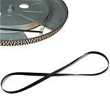270 mm Correa para Tocadiscos, Correa de Goma para Tocadiscos de Repuesto, No es Fácil de Romper Práctica Transmisión para la Mayoría de los Tipos de Tocadiscos Accionados por Correa