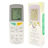 Wellclima Mando a Distancia Universal para Aire Acondicionado Daikin, Compatibilidad Garantizada, Similar al Original hasta 5 Velocidades de Ventilador, Instrucciones en 6 Idiomas, Asistencia Directa