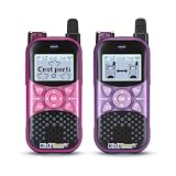 VTech Kidi Talkie Explorer Morado y Rosa, Talkie-Walkies Niños con Linterna de antorcha, comunicación cifrada Segura, Alcance de 200 Metros, Regalo para niños a Partir de 4 años, Contenido en francés