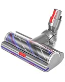 Cepillo High Torque para Dyson V11 V15 V10 V8 V7 SV10 SV11 SV12 SV14 Cepillo electrica Cabezal de Repuestos Motorizado Recambio para Dyson Suelos Alfombras y Suelos Duros Ajuste del Flujo de Aire