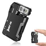 WUBEN G5 Linterna LED Recargable 400 Lúmenes EDC Alta Potencia Linterna | Mini Linterna Portátil USB-C Recargable, 6 Modos de Luz con Fuente Dual y Flashlight RGB para Camping, Outdoor, Emergencias