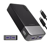JUOVI Bateria Externa Carga Rapida, 45W Power Bank 20000mah Powerbank