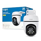 Tapo C51A - Cámara de Vigilancia WiFi Exterior 360º, 2K 3MP, Detección IA